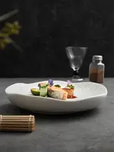 創造的な商用ホテル用プレート【洗練された盛り付け用・フルーツ・デザート・冷菜用】