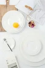 食器 洋食皿 ステーキ皿 大皿 平皿 浅皿 磁器