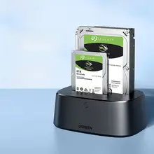 HDDドック 2ベイ RAID対応 外付け デスクトップ型 データ保存 バックアップ「UGREEN」