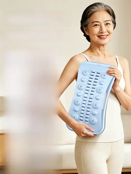 調整可能なエアバッグ腰椎矯正具【背筋を伸ばす・腰部のストレッチ＆牽引】
