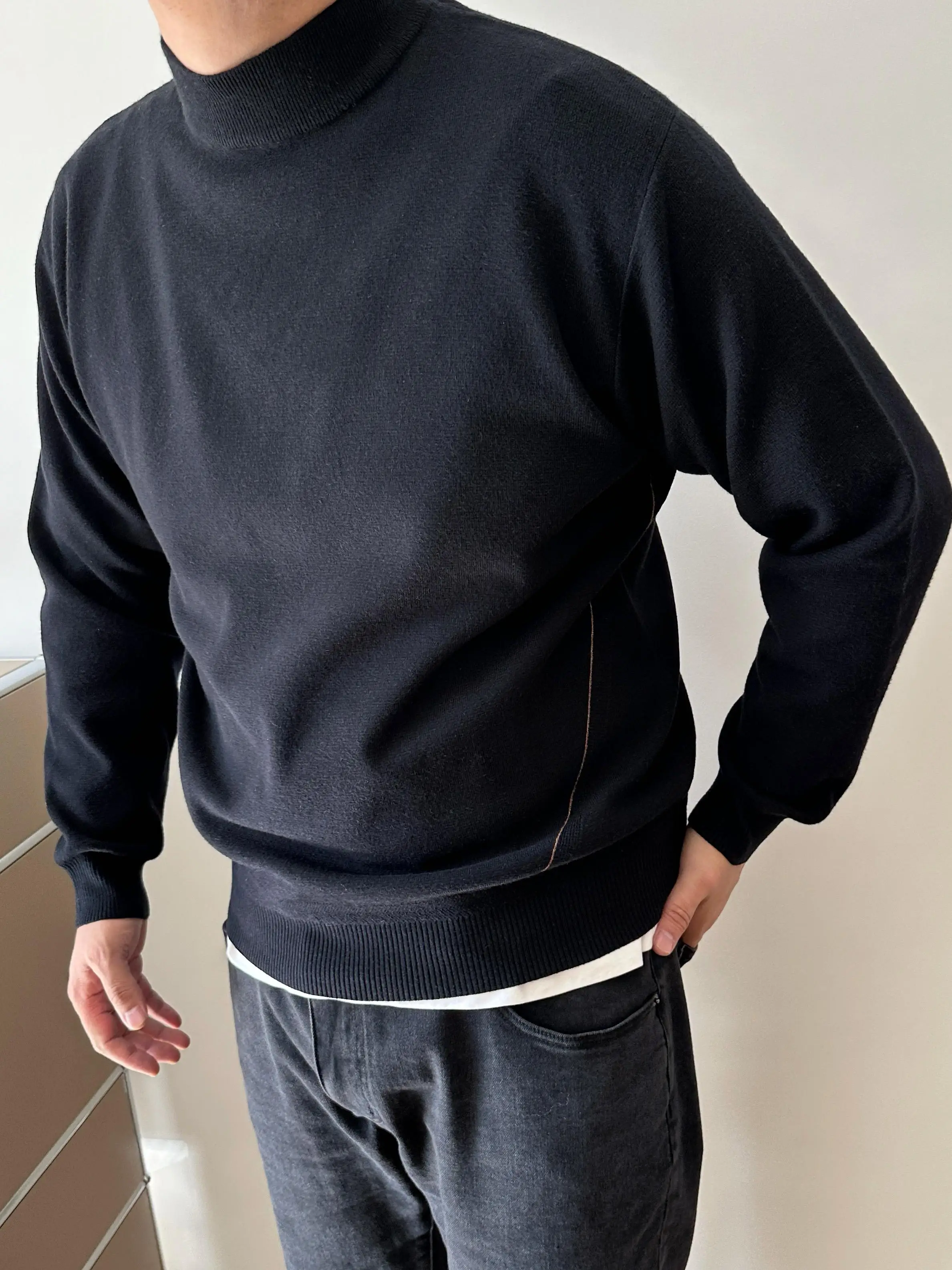 大きなニットを着るって、本当に失敗しない方法は？