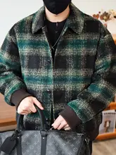 白鹅绒内蔵の厚手ダウンジャケット【メンズ・冬用・暖かい】