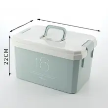 軽量収納ボックス【衣服と洗面用品用・学生寮向け・持ち運び便利】