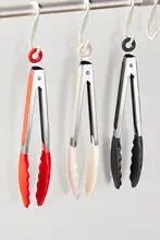 食材をつかむトング 耐熱性 シリコン ステンレス