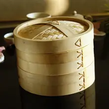 手作り竹製 蒸し器【餃子・小籠包用・自然素材】