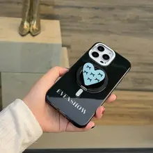 高級感あるスマートフォンケース【マグネットスタンド付き・iPhone対応・衝撃防止・カップル向け】