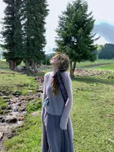 極上の柔らかさ！ふんわり感のある細毛羊毛カシミヤニット