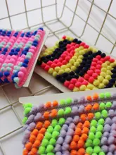 3色ミニドットレース【1cm幅・可愛い衣類・バッグ・靴・帽子用アクセサリー】