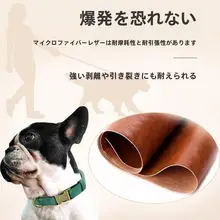 VON 犬用首輪【小型犬・中型犬・大型犬対応・リード付き・迷子札付き】