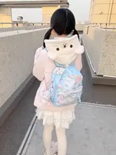 元気なクマ柄コットンパーカー【短丈・女性用・冬用・可愛い・保温】