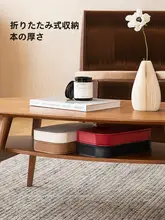 省スペースデザインの折りたたみ式丸型スツール【多機能・持ち運び便利】