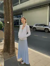 ボタニカルデザインの粗ニットカーディガン【長袖・ジッパー付き・春用】