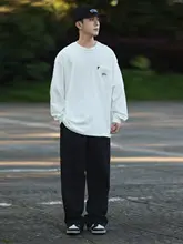 長袖Tシャツ 男性 カジュアル コーディネート おしゃれ 綿