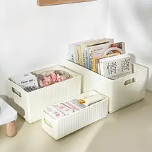 デスク用本収納ボックス【透明・子供用・教室や家庭に最適】