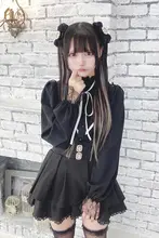 フレアデザインのサスペンダースカート【ハイウエスト・スウィート・ケーキスカート】