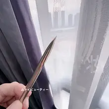 超薄型月牙型アイライナー用ブラシ【ファンシェイプ・デリケートな仕上げ】