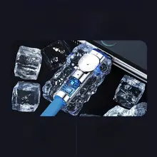 TPYEC 120W急速充電Type-Cケーブル【曲がり接続・6A・Huawei・Honor・Vivo・Xiaomi・OPPO対応・延長ケーブル・車載用】