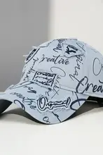 春夏用 高級刺繍入りグラフィックキャップ【ユニセックス・ダックビルデザイン】