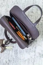 Hermes Halzan用 絹の内袋収納ポーチ【オーガナイザー・整理整頓】