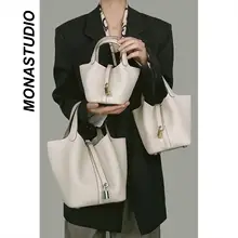 上質なレザー製バケツバッグ【ミニサイズ・ハンドバッグ・ショルダーバッグ対応】