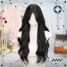ロリータ風 フルウィッグ【ロングカール・自然な仕  上がり・女性用】