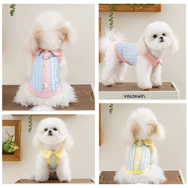 hipidog 小型犬用薄手ポロシャツ：夏期の通気性と柔らかさを実現