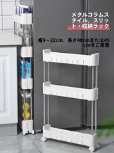 狭い隙間にフィット！超薄型収納ラック【ドア裏用】