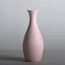 白瓷陶器製 伝統的な観音瓶【浸水用・花を活ける・仏前装飾】