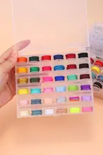 編み込み用玉線セット【小巻き・収納ボックス付き・手作りブレスレット用】（セットアップ対応）