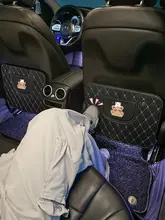 後部座席用カートン子供用保護マット【車内装飾・防磨耗・防護マット】