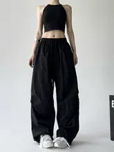 流行のワークパンツ【夏用・薄手・ハイウエスト・フィット・レディース】
