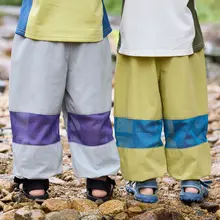 子供用夏用薄手アウトドアパンツ【通気性・フィット】