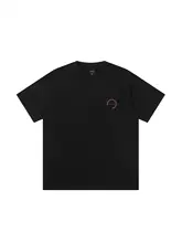 ジャングルトラデザインの国風龍柄Tシャツ【高街スタイル・黒・半袖】