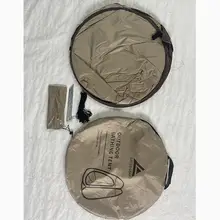 アウトドア折りたたみテント【簡易トイレ・着替え・シャワー用】