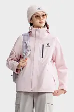 春秋用 防水機能付き アウトドアジャケット【男女兼用・三合一・軽量】