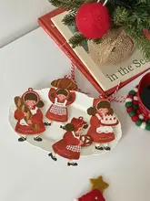 クリスマス＆お正月用かわいいタグカード【クッキーやキャンディーのギフト用・お菓子＆ケーキ飾り】