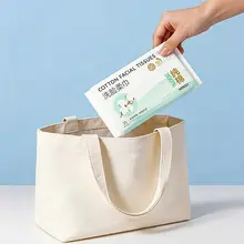 MINISO 使い捨てコットン洗顔タオル【携帯用・極上の柔らかさ】