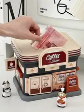 子供用貯金箱【硬貨・紙幣収納可・大容量・誕生日プレゼントに最適】