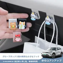 車内用創意フック収納【助手席用・グローブボックス対応】