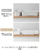Lazy Corner 引き出し収納ボックス 伸縮式 仕切り付き キッチン 食器 化粧品 小物 整理ケース