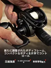 水滴型フィッシングリール【金属製・遠投向け・多用途】