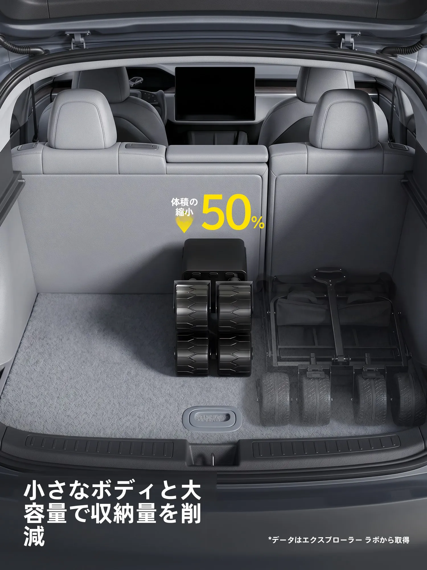アウトドア折りたたみ式子供キャンピングカー：寝かせ設計と多機能性を実現
