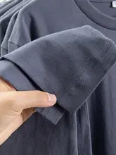 極上の柔らかさコットン長袖Tシャツ【夏用・無地・前面ポケット付き】