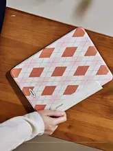タブレットケース オリジナル マグネット式 ダイヤモンドチェック ヴィンテージ iPad Air iPad mini 対応 「Ufology」