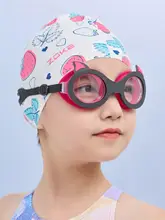 Zoke 可愛い猫デザインの子供用スイミングゴーグル【防水・防曇・泳ぎの練習に最適】