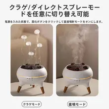 反重力デザインのアロマ加湿器【実用的・女性向け誕生日ギフト】