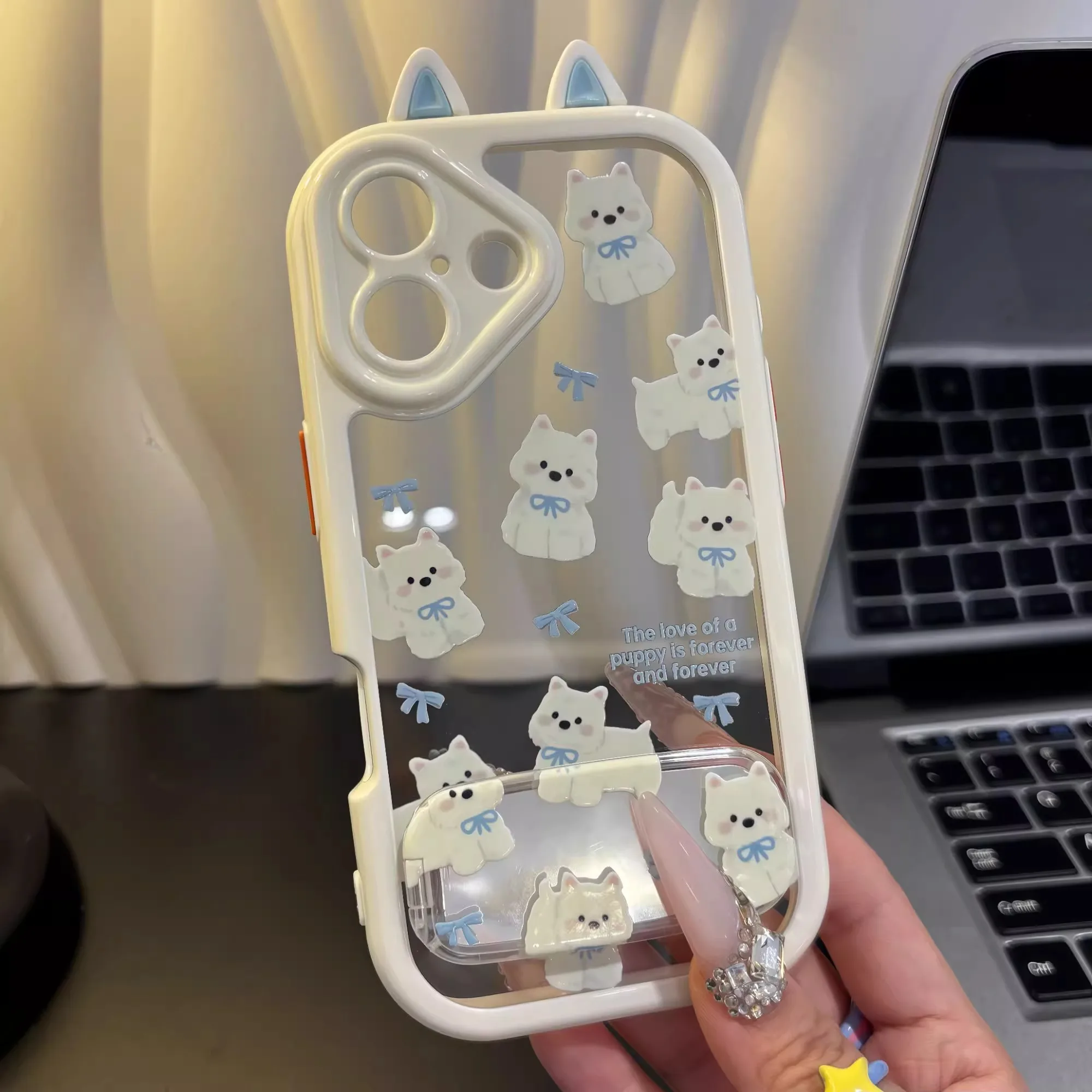 リボンデザインのスマホケース：動物風のインスタ風保護壳の実用性と性能