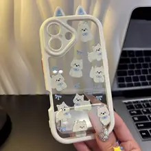 リボンデザインのスマートフォンケース【高地支架対応・iPhone・Android対応】
