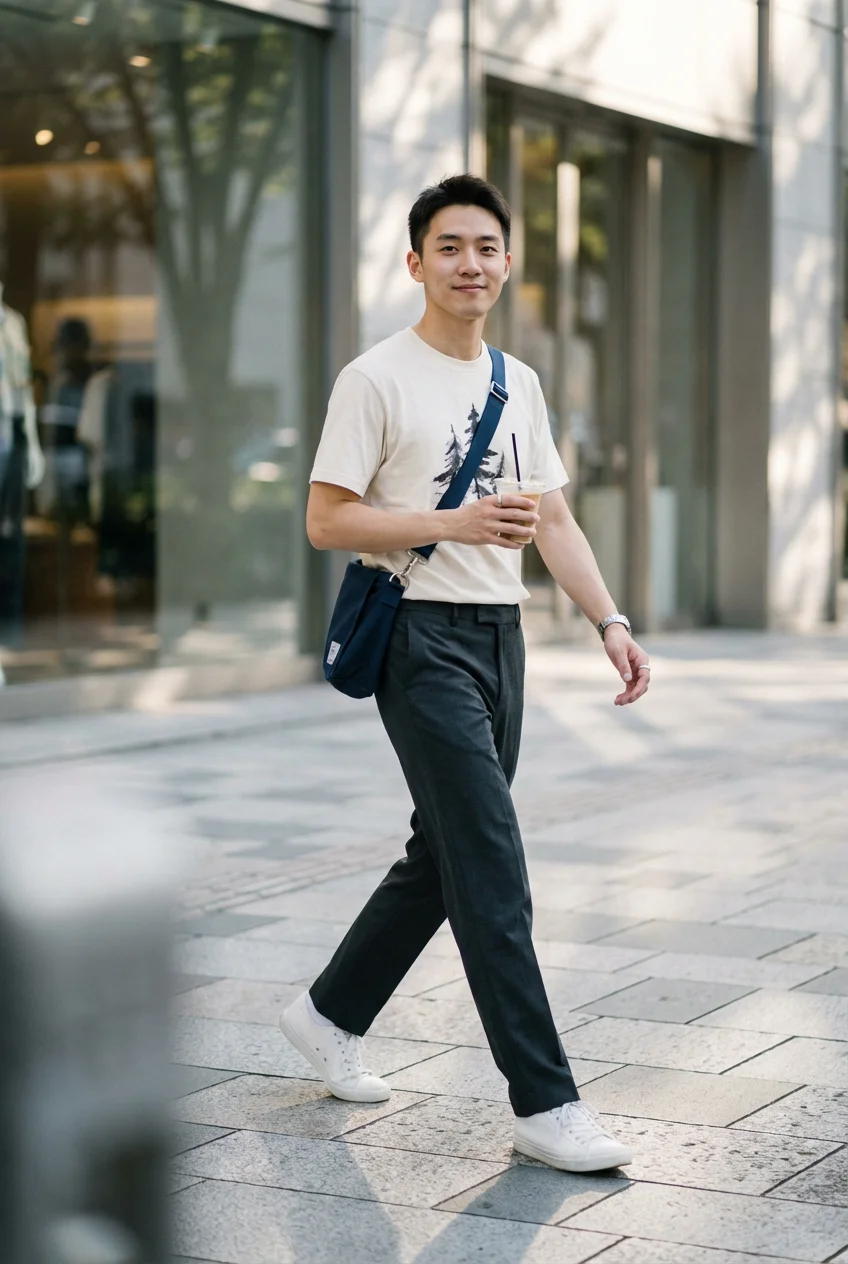 カーゴパンツ メンズ コーデ 完全ガイド｜通勤からアウトドアまで失敗しないスタイリング