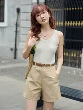 秋色の杏色キャミソール【女性用・夏用・スリムフィット・インナー＆アウター】